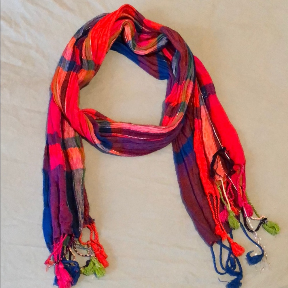 Plaid scarf